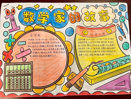 趣味数学 启迪未来——横泾中学初一年级开展数学手抄报评比活动